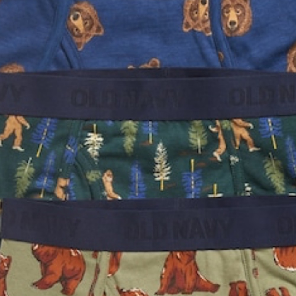 🦕 🐻 🦖 Boys Briefs 7 Pack Wild Animals - Picture 6 of 8